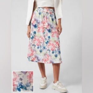 Athleta | Arrival Skirt - Lumen Floral Cream